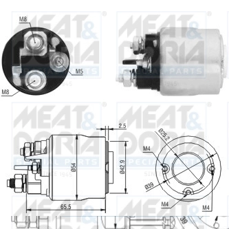 Solenoid Switch, starter